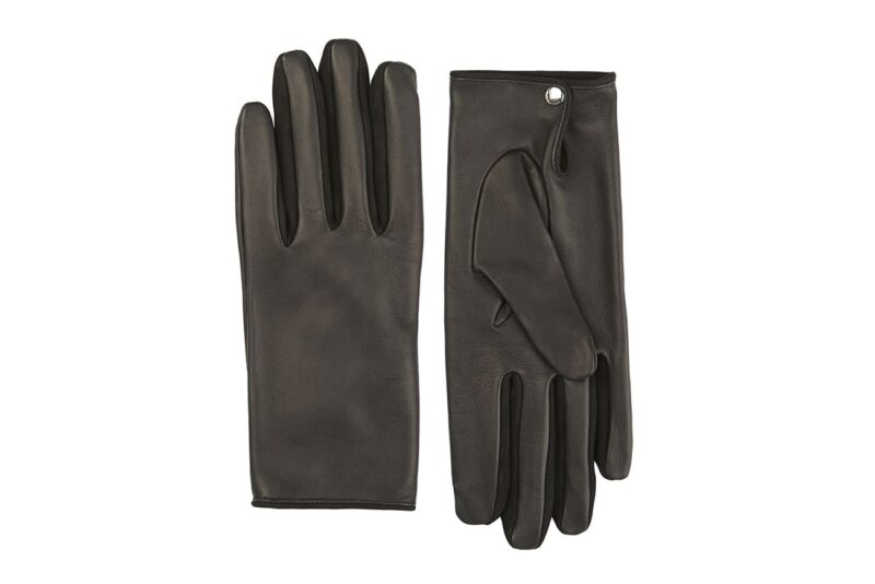 Men Leather Gloves - Milord Black