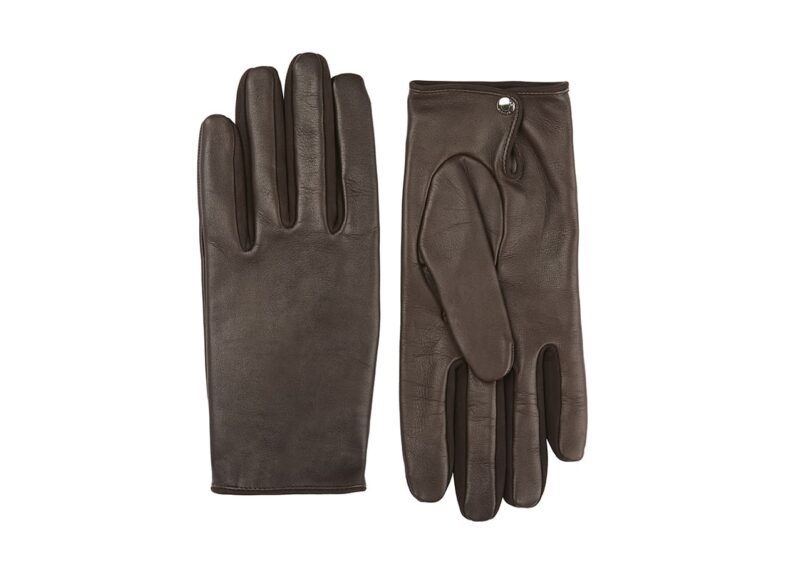 Men Leather Gloves - Milord Brown