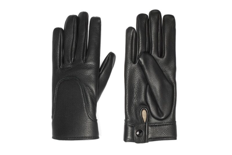 Gants Cuir Homme - Adamo Noir