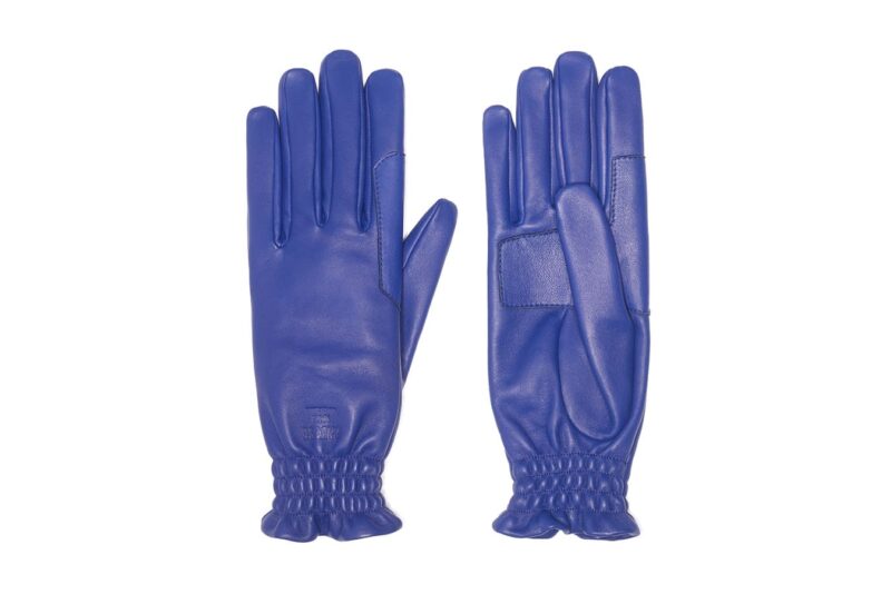 Women's Leather Gloves - Diane Indigo
