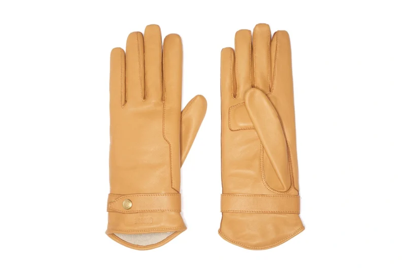 Women's Leather Gloves - Speedy Natural